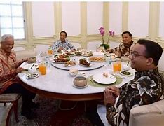 Jokowi Undang 3 Capres Makan Siang